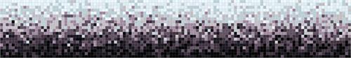 Kaleidoscope Color Shift Glass Mosaic Tile Gradient Backsplash - Deep Purple Haze